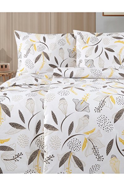 NazeninHome Dream Ranforce Double Duvet Cover Set Cotton Charlotte