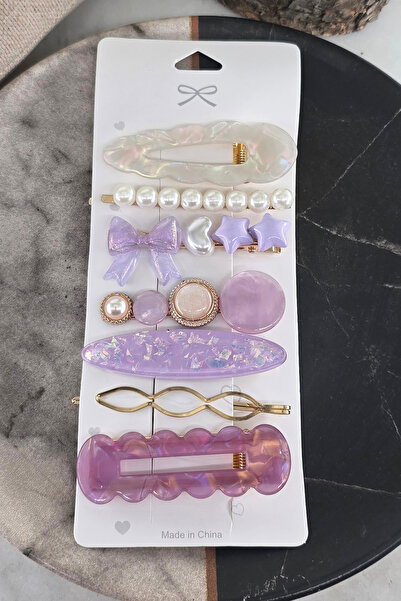 By Zeyna Aksesuar Set de modele mixte colorate Cataramă