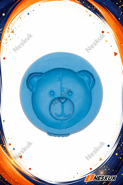 Neskuk قالب سيليكون على شكل دب المافن، قالب فوندان، أداة تشكيل العجين