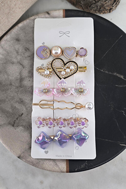 By Zeyna Aksesuar Colorful Mixed Model Set Buckle