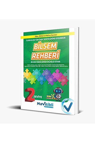 Mavitikli Yayıncılık Bilsem Rehberi 2.seviye Soru Bankası