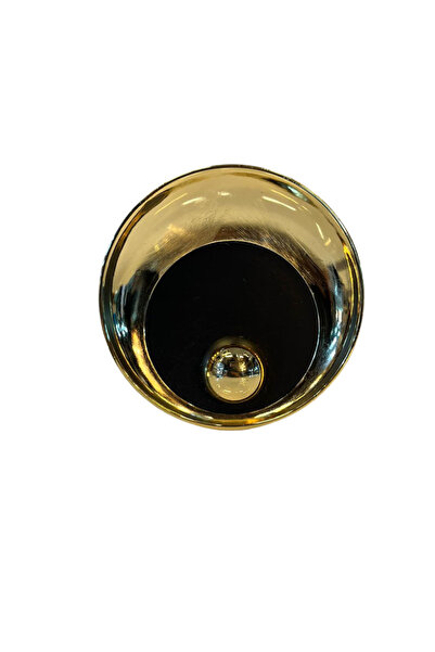 KMS Istiridye Metal Kulp 32mm Altın Mat Siyah Dolap Kapak Modern Çekmece Mobi...