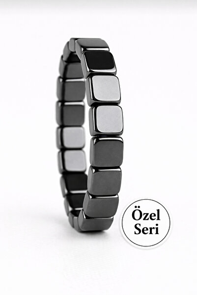 Efulim Hediyelik Doğal Taş Hematit Bileklik