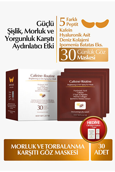 Heraflora Caffeine Routine Göz Altı Aydınlatıcı, Morluk ve Torbalanma Karşıtı...