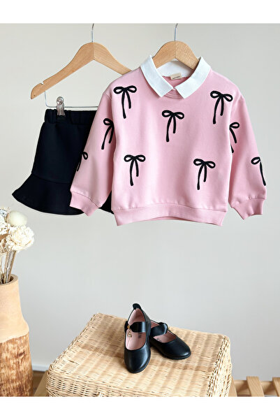 Pinkitokids Set pentru fete cu fundita