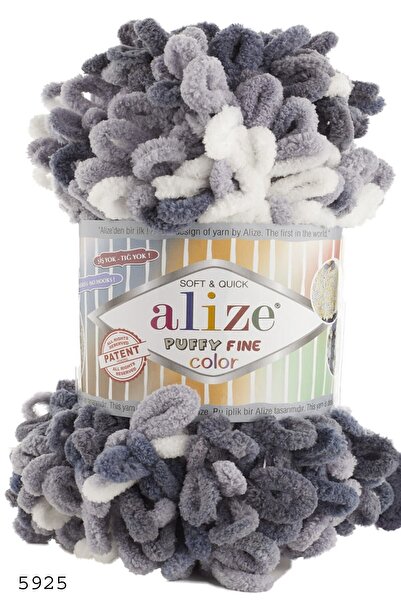 Alize Puffy Fıne Color 5925 (5 Li Paket)