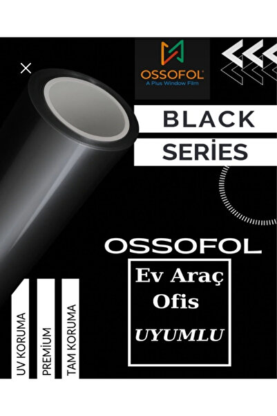 OSSOFOL 75cmx600cm % 20 Orta Koyu Ton Cam Filmi Iade Garantili Içeriyi Göster...