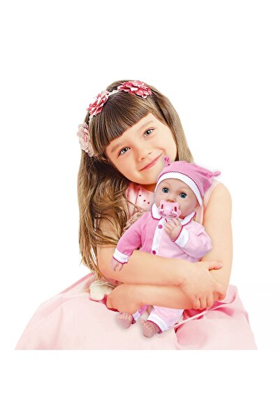 NO BRAND Baby Doll with Sound & Pacifier 48 cm