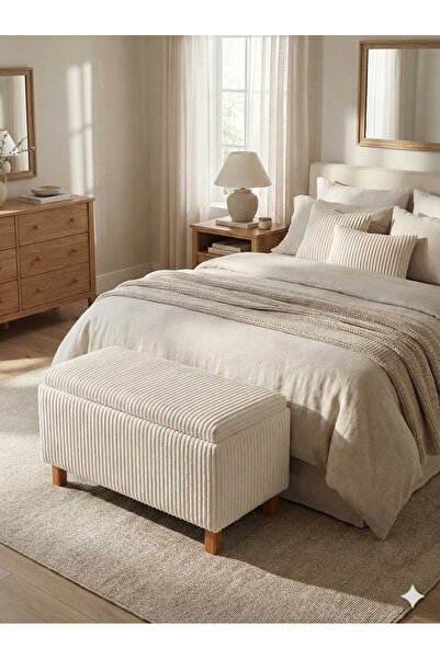 pufftable Ottoman orta sehpa, sedir puf sandık ceviz ayak