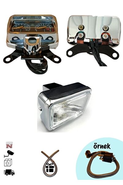 GMS CG Nikel Far + Nikel Kilometre saati(Çift Telli-Benzin göstergesiz)+Stcker