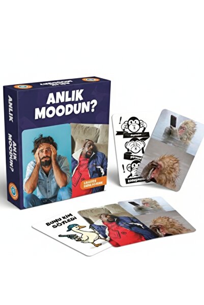 TOTTERİQ Anlık moodun nedir - Eğlenceli Grup Arkadaş Aile kutu oyunu Hangisi ...