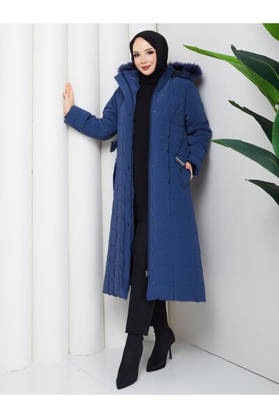 ESLEMNUR New Fabric Inflatable Coat 115cm