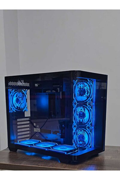 alltech Anime Karakterli 7 ARGB Fanlı 750W 80+ Powerlı Siyah Akvaryum Kasa