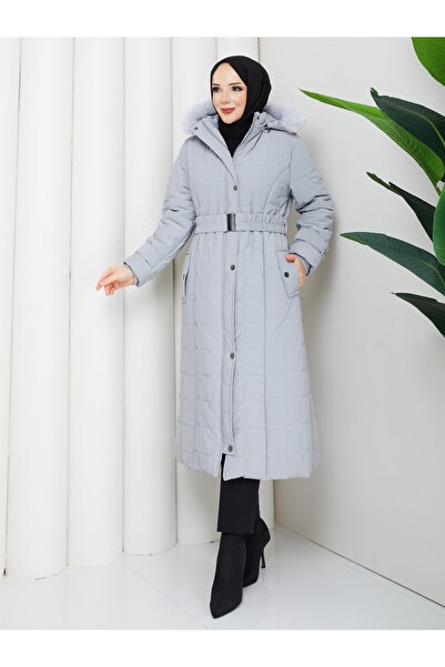 ESLEMNUR New Fabric Inflatable Coat 115cm