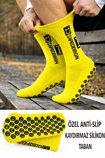 GAZELMANYA Футболни чорапи - Неплъзгаща се силиконова подметка, Гумена кърпа,...