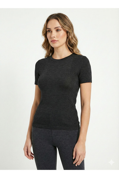 baim Woolen Outdoor Seamless Short Sleeve Fabric