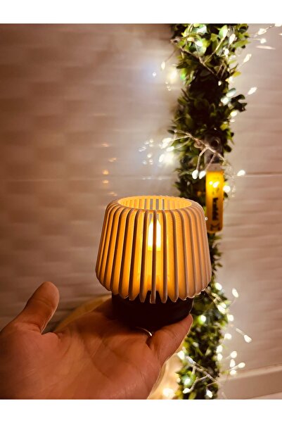 HIZARCI Mini Abajur Led Mumluk