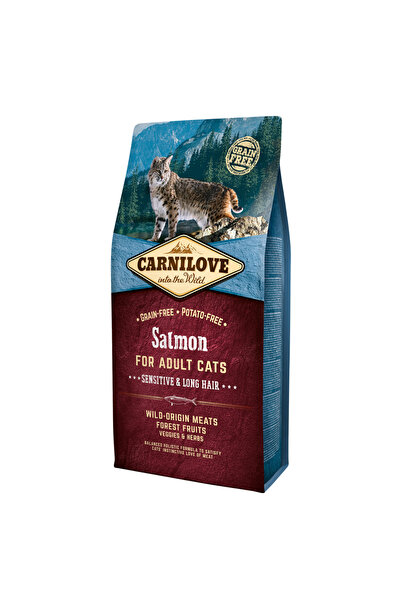 Carnilove طعام القطط الجاف كارنيلوف بنكهة السلمون - 2 كجم