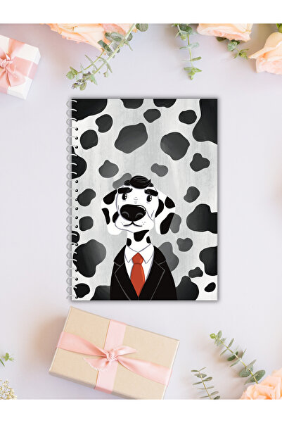 budi.crafts Spiralli A5 Not Defteri | Çizgisiz | 60 Yaprak | Yumuşak Karton K...