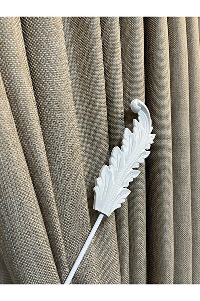 ALTINDAĞPERDE Pratik Hayalet Kol Bağı Yaprak Perde Toplama Korniş Uyumlu