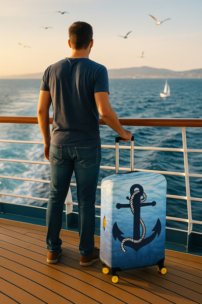 hızlıvaliz Husa pentru valiză My Saddlery Protector pentru valiză (ANCHOR)