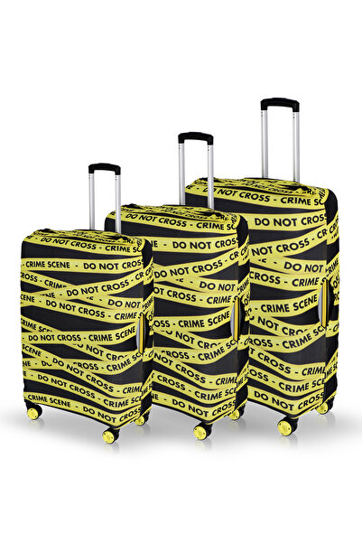 hızlıvaliz Husă pentru valiză My Saraciye Protector pentru valiză SET DE 3 (B...