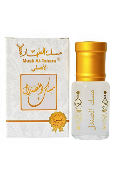 MUSK AL TAHARA Orijinal Sandal Misk 6ml Sıcak Ve Kremsi Sandal Ağacı Notaları...