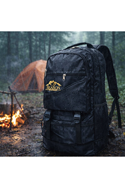 SEASON MOUNTAINER Kamp Çantası,Sırt Çantası,Dağcı,4 Gözlü, 40+ Litre