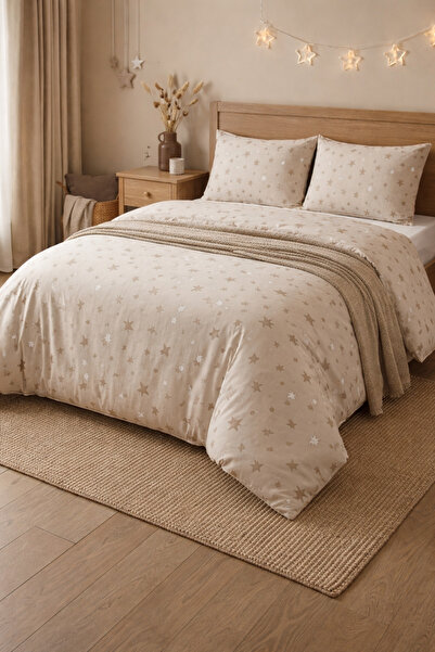 İsmail Gürel Çift Kişilik Desenli Nevresim Seti (ÇARŞAFSIZ)