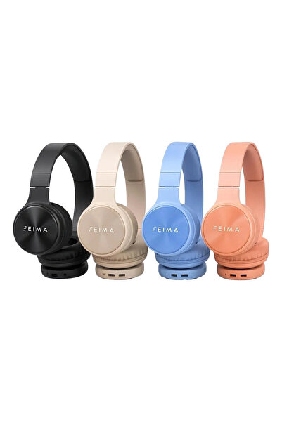 EİMA P201 Bluetooth Kulaklık | Kablosuz Kulak Üstü Super Bass