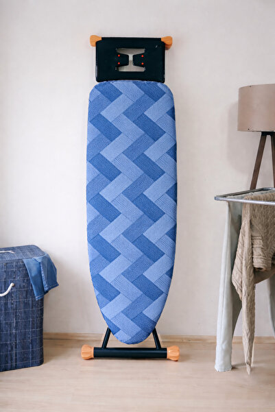 ASEV HOME Ütü Masası Kılıfı Büyük Boy İpli Stoperli Keçeli Kılıfı Örtüsü Bezi...