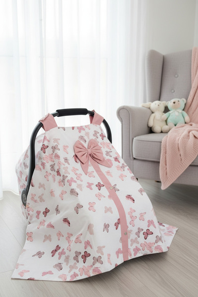 ebabynest غطاء عربة الأطفال من سلسلة الفراشة V1