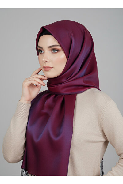 YAKUT Cashmere Double Color Gilded Soft Shawl 05