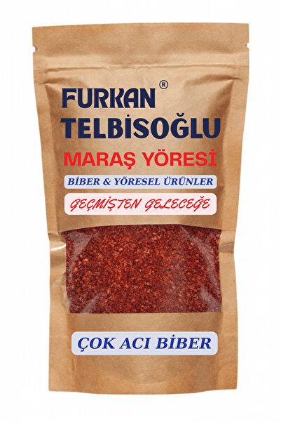 Furkan Telbisoğlu Maraş Yöresi Çok Acı Biber (Katkısız,Yöresel) 75GR