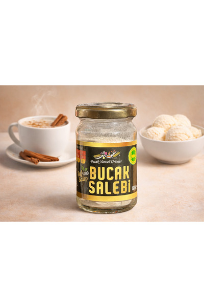 Bucak Yöresel Ürünler Bucak Salebi 50 G / %100 Doğal Salep, Saf Bucak Sahlebi Sıcak Salep/dondurma Salebi
