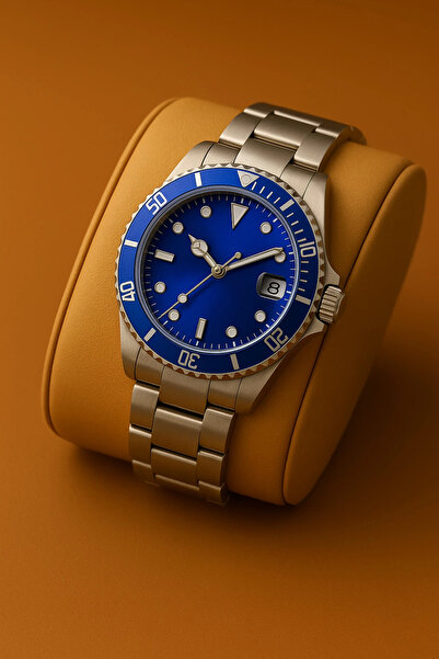 sezerekspres Men's Wristwatch Metal with Calendar Stainless Does Not Tarnish