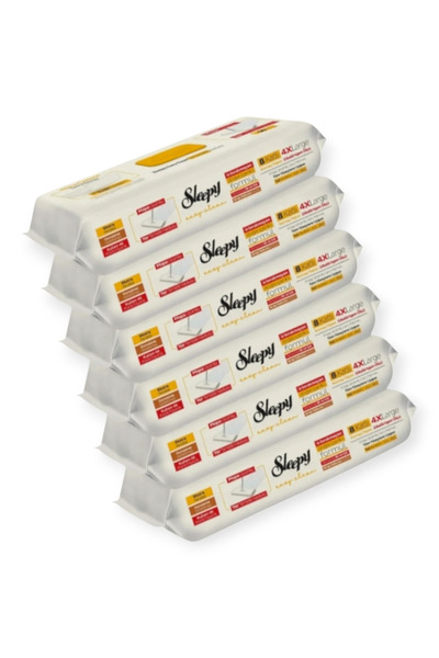 Sleepy Avantaj Paket 6'Lı Easy Clean Arap Sabunu Katkılı Mopa Uyumlu Yer Temi...
