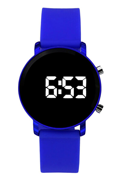 Luis Cardeni Children's Wristwatch with Silicone Strap LED Children's Watch for Ages 8 and Above (010)