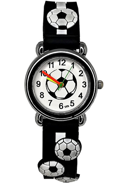 sezerekspres Çocuk Kol Saati Taraftar Siyah Beyaz-12015