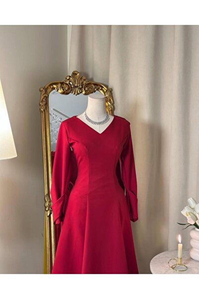 vanus fashion 5878 -فستان ميدي