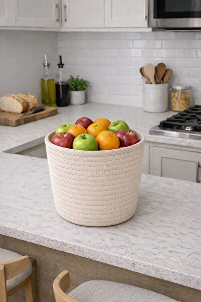 ÖRGÜM Καλάθι Διακοσμητικό Οργανωτής Πολλαπλών Χρήσεων Οργανωτής Δωματίου 20x2...