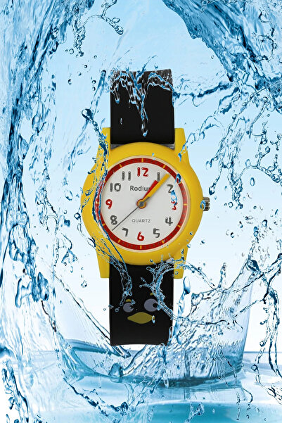 sezerekspres Children's Wristwatch Waterproof RHODIUM ANALAOG (2210) (BLACK-Y...