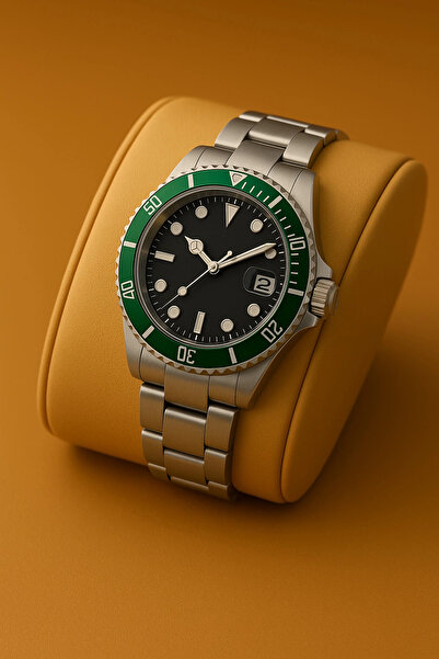 sezerekspres Men's Wristwatch Metal with Calendar Stainless Does Not Tarnish