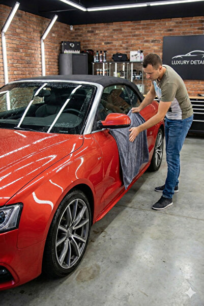 MissClean Mikrofiber Oto Kurulama Bezi Mega Boy 80*120 Cm Premium Seri Özel M...