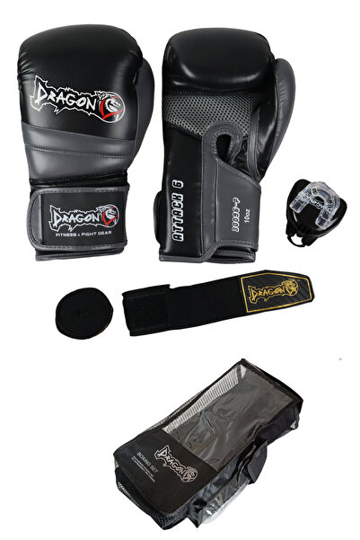 Dragondo Attack 6 Boxing Gloves Muay Thai Kick Boxing Gloves Set with Bandage...