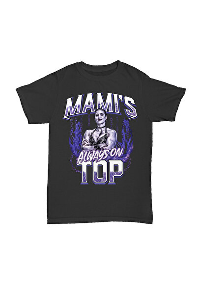 l'eivor Rhea Ripley I'm your mami Tricou imprimat din bumbac negru