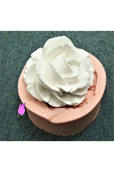 morlalem m Mini Minyatür 3,5cm Gül Çiçek Silikon Kalıp K-090, Taş Tozu Sabun ...