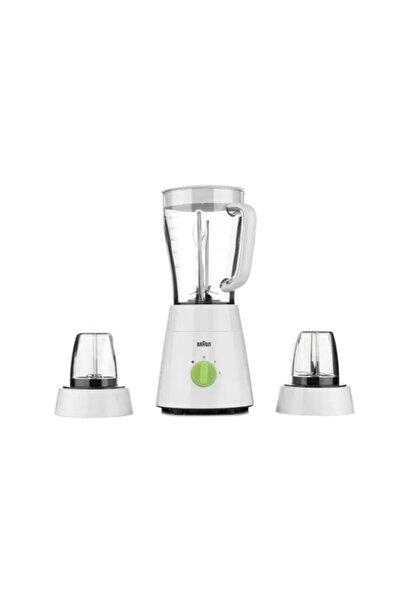 Braun خلاط 500 واط، سعة 1.75 لتر، بلاستيك أبيض، BRJB0123WH