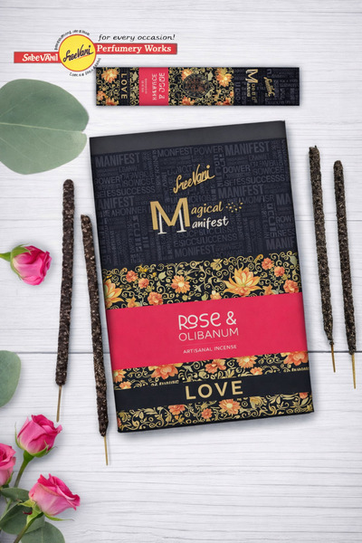 Misse Gül&Olibanum Sree Vani Magical Manifest Sanatsal Doğal El Yapımı Premiu...