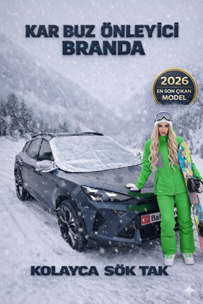 baffhome Araba Kar Buz Buzlanma Önleyici Oto Branda Araç Güneşlik Güneş Koruyucu